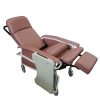 Manual Reclining Geriatric Chair with Tray full recline